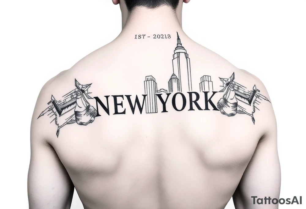 New york tattoo idea