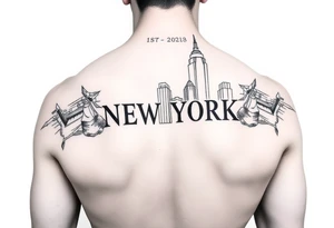 New york tattoo idea