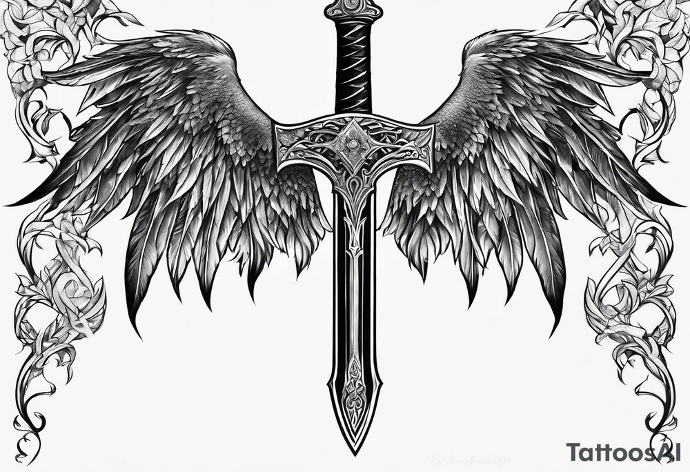 sword of arundil tattoo idea