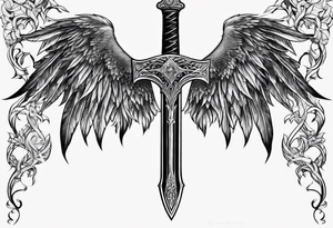 sword of arundil tattoo idea