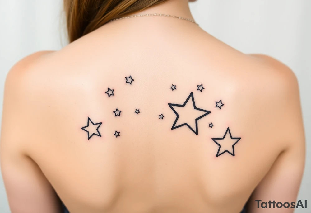 Stars tattoo idea