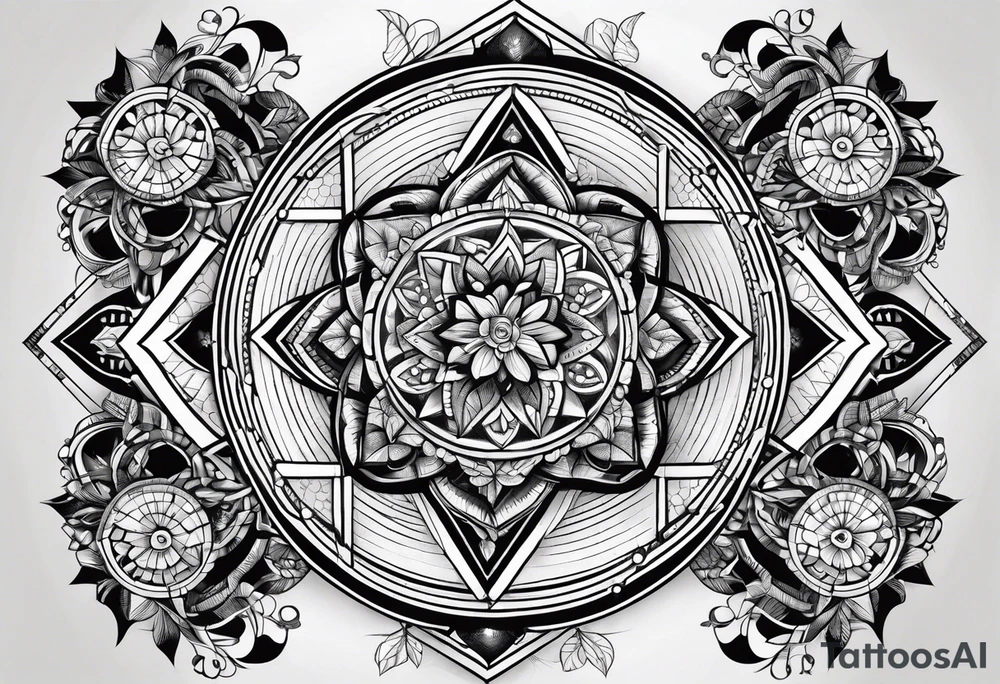 Sacred geometry, tattoo idea