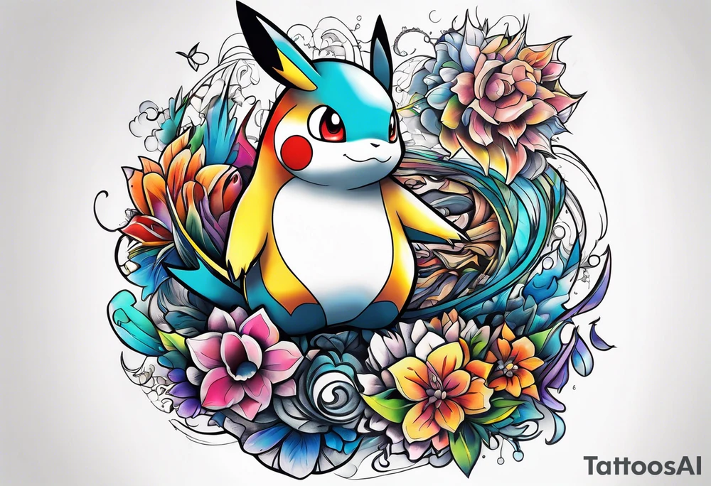 Pokemon tattoo idea