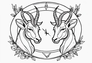 gemini capricorn cancer tattoo idea