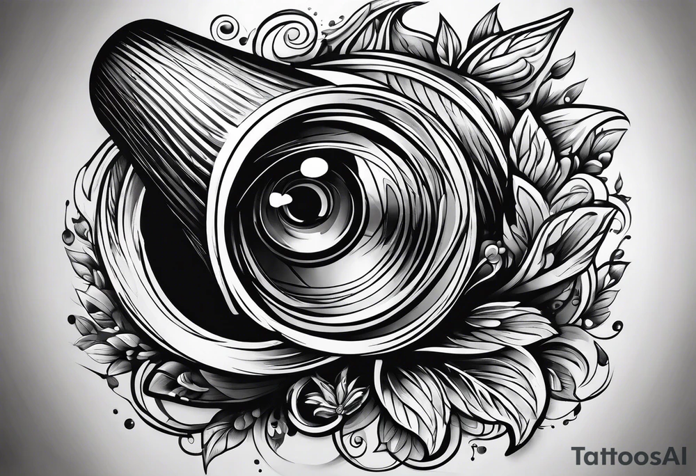 mortar tube tattoo idea