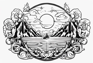 Hell or high water tattoo idea