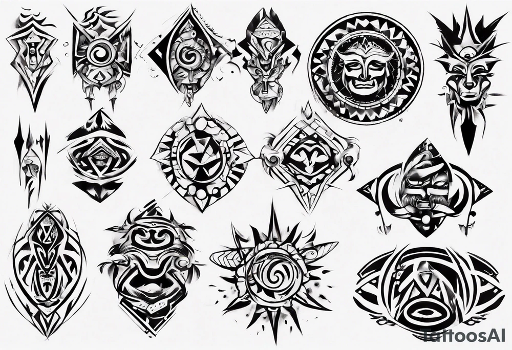 Bluey tattoo idea