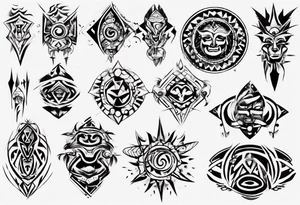 Bluey tattoo idea