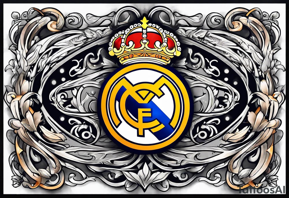 real madrid tattoo idea