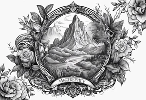 bible scene tattoo idea