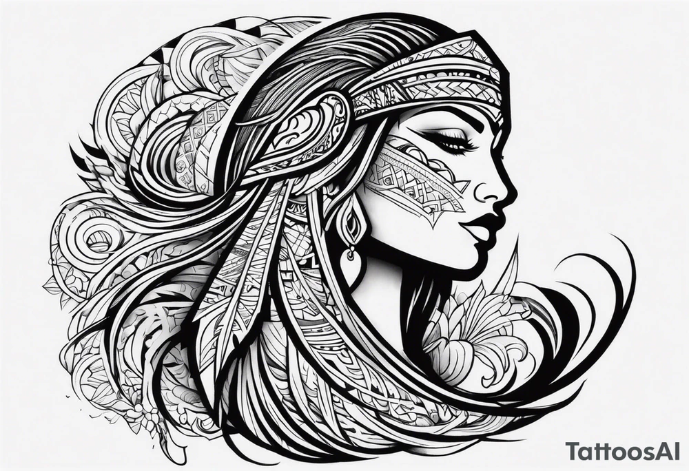I want to have a 3/4 sleeve tattoo in the polynesian style for the right arm tattoo idea