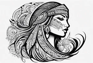 I want to have a 3/4 sleeve tattoo in the polynesian style for the right arm tattoo idea