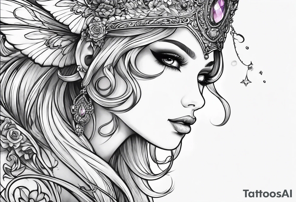 Fairy tattoo idea