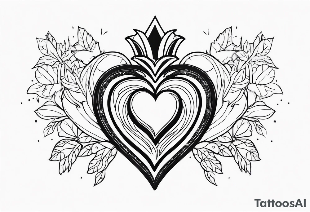 sacred heart newschool tattoo tattoo idea