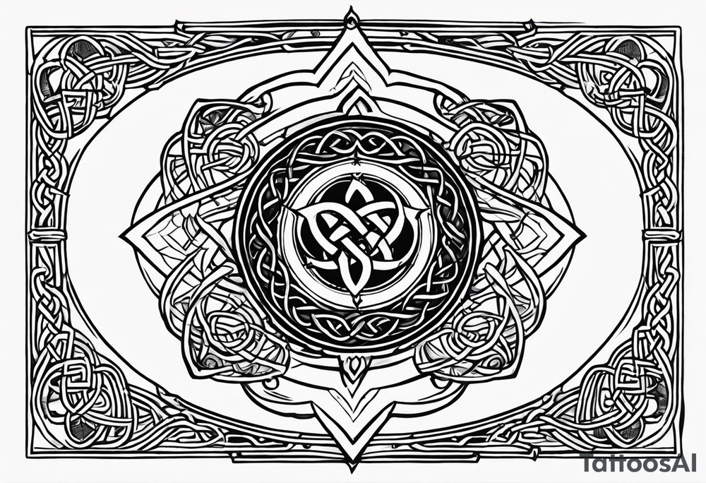 Acotar Nightcourt crest
Celtic knot for strength 
DO YOUR WORST tattoo idea