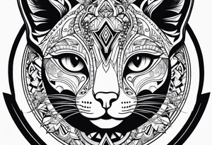 Bastet tattoo idea