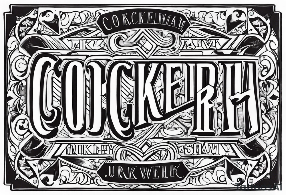 Cockerham tattoo idea