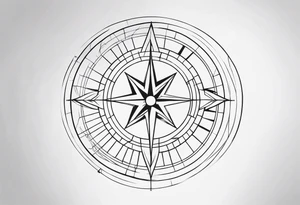 Sundial tattoo idea