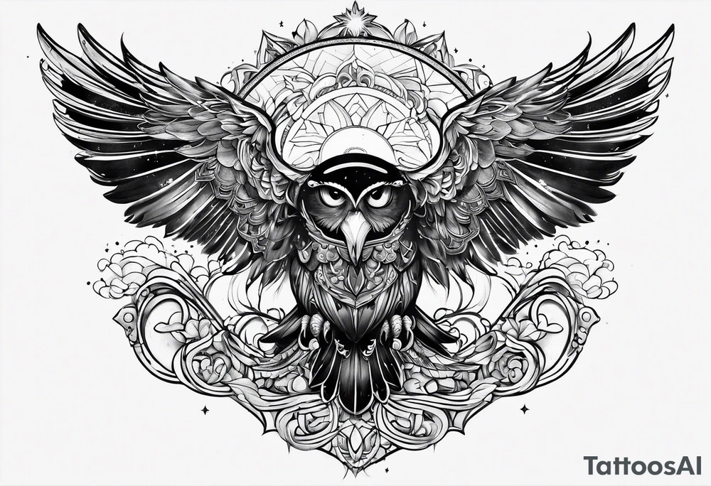 Galaxy shoulder tattoo tattoo idea