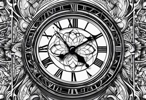 roman numerals IX-VI-LVII tattoo idea
