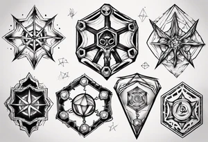 Octogons tattoo idea