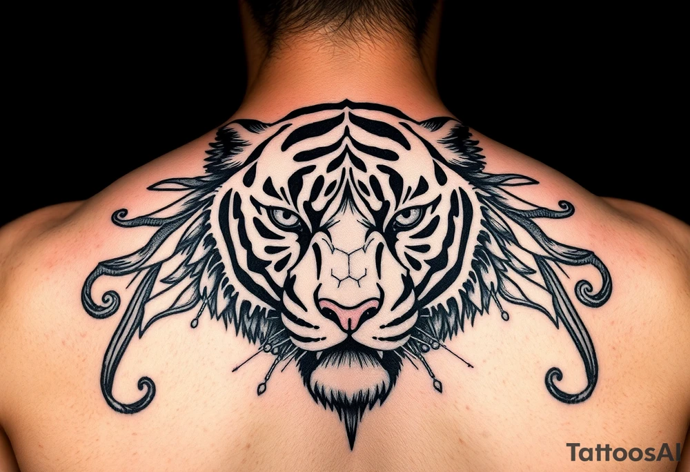 tiger 

more color tattoo idea