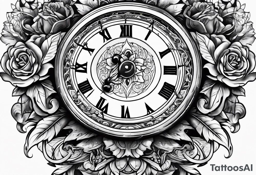 scales of fate tattoo idea
