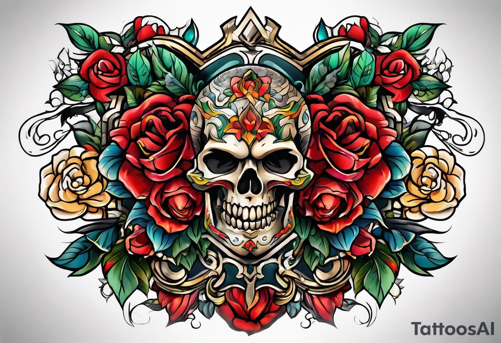 Fight tattoo idea