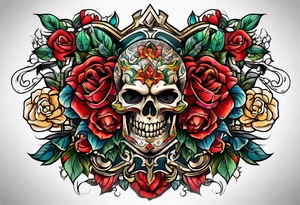 Fight tattoo idea