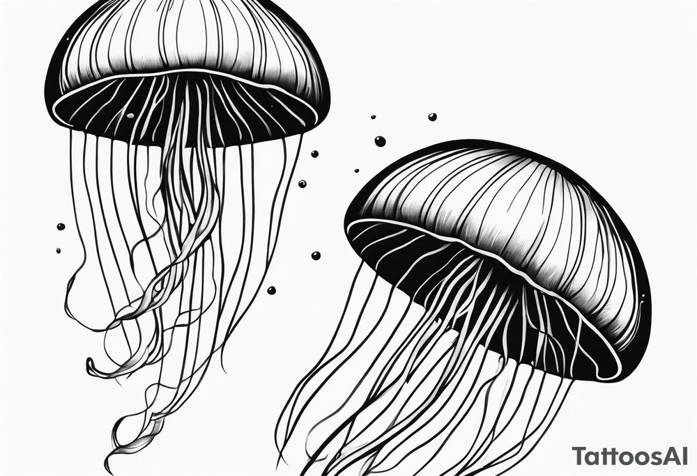 Jelly fish tattoo idea