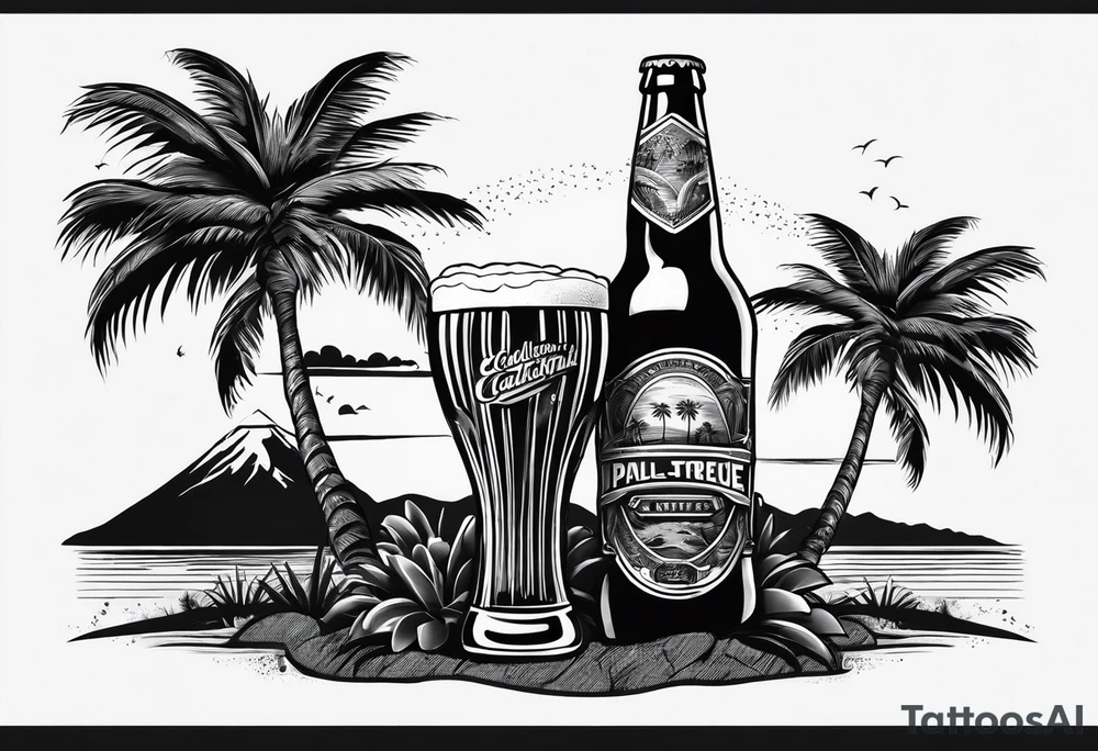 Beer Drinking
California Palm Trees Beach tattoo idea Beer Drinking
California Palm Trees Beach tattoo idea