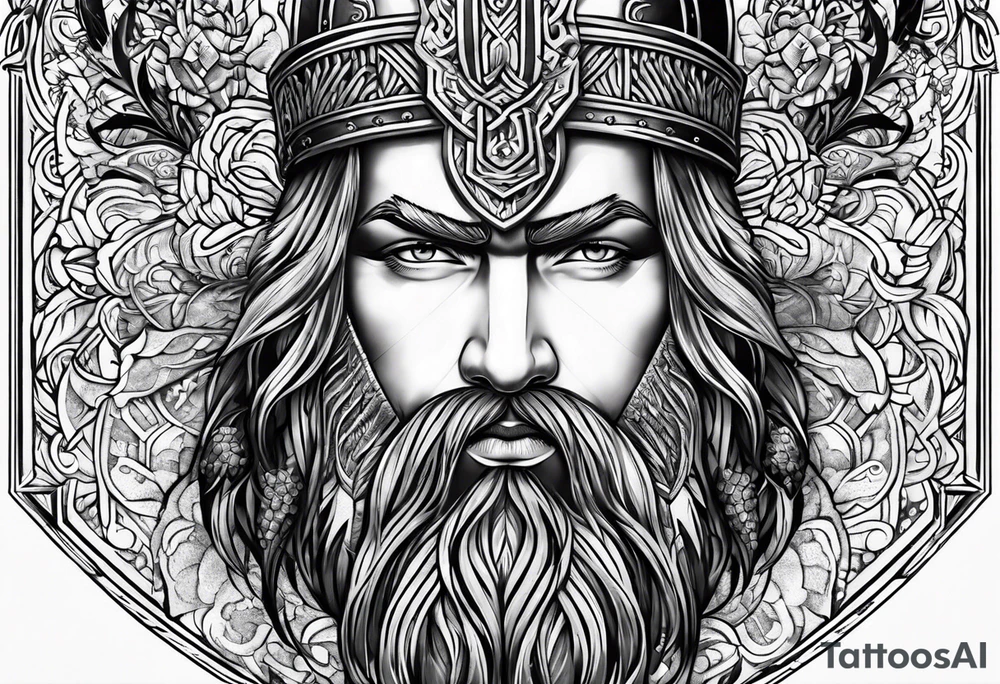 Wikinger tattoo idea