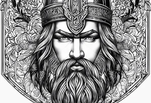Wikinger tattoo idea