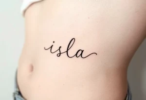 isla tattoo idea