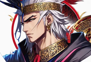 Gilgamesh from fate stay night tattoo idea