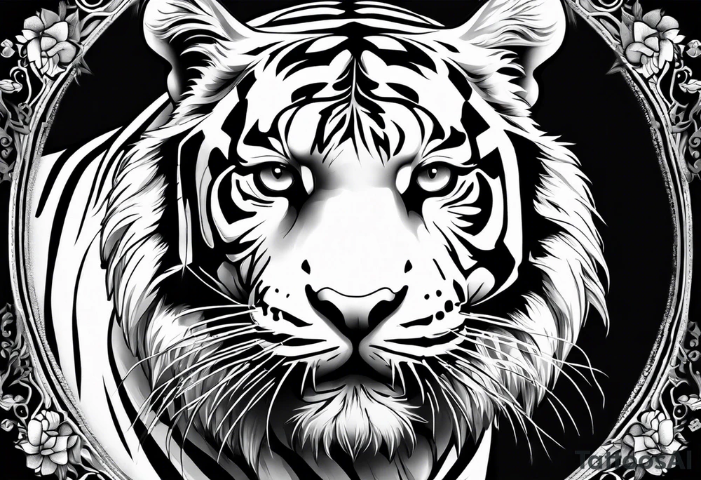 Tiger tattoo idea