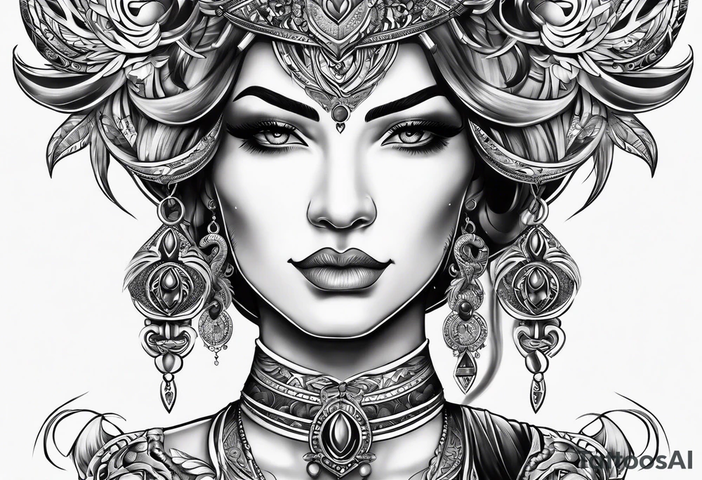 Mother son taurus tattoo idea