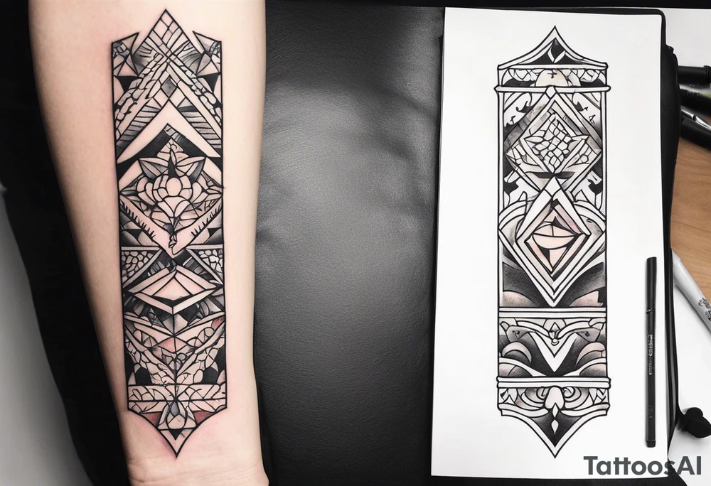 forearm sleeve tattoo idea