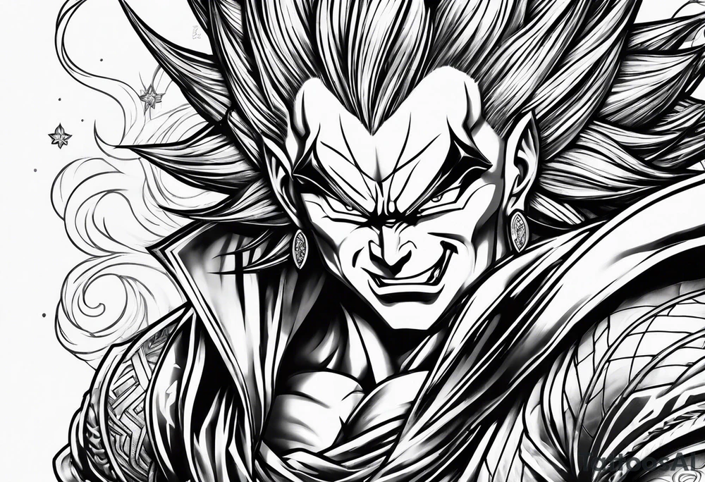 majin tattoo idea