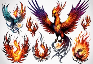 pheonix tattoo idea