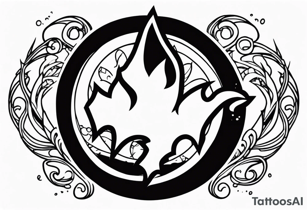 Fairy tail anime tattoo emblem tattoo idea