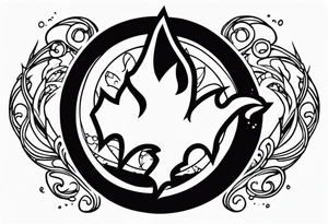 Fairy tail anime tattoo emblem tattoo idea