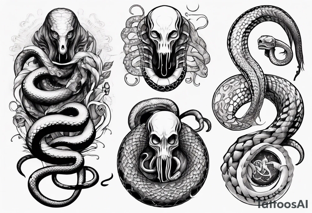 snake on lovecraft theme with tentacle tattoo idea snake on lovecraft theme with tentacle tattoo idea