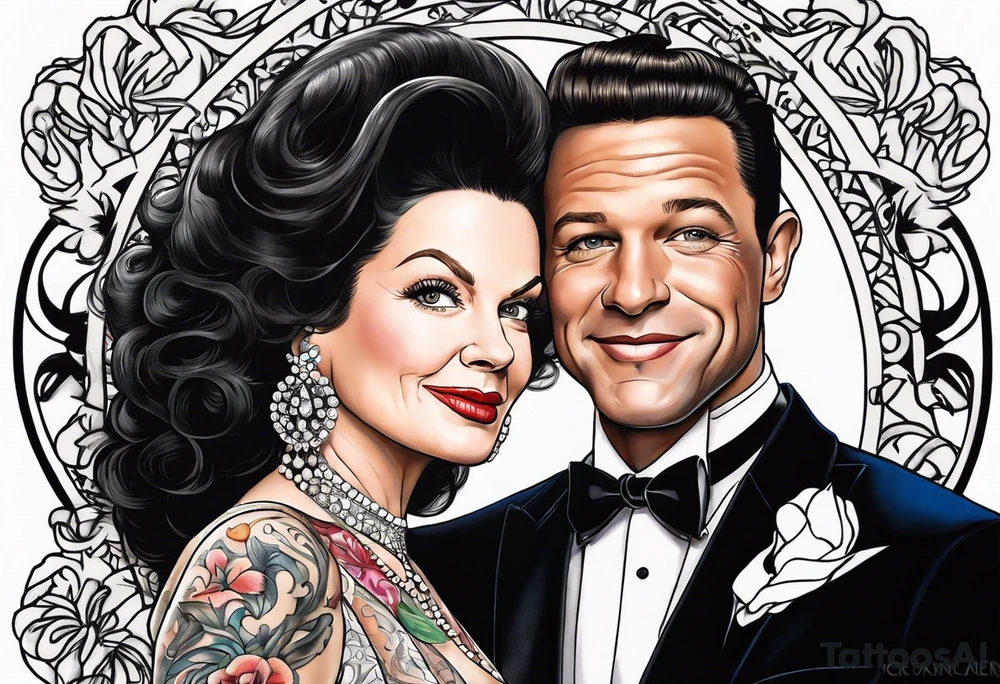 Fran fine and maxwell sheffield from the nanny tattoo idea