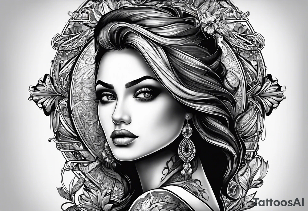 it's not the load that breaks you down, it's the way you carry it. tattoo idea