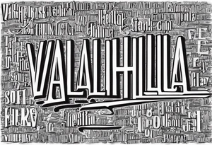 Valhalla stairs tattoo idea