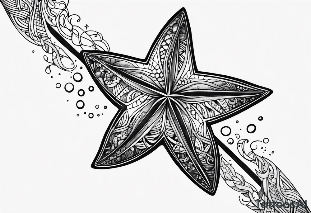 Starfish bracelet tattoo idea