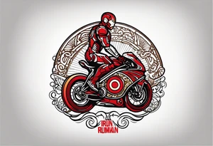 IRONMAN run bike swim logo tatoo tattoo idea