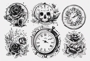we have little time left tattoo idea