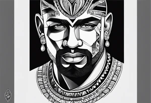 male human tattoo idea